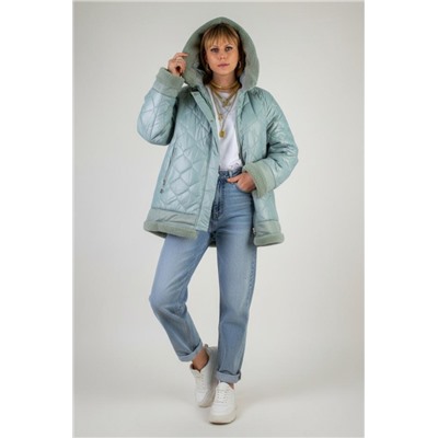 Куртка верблюжья шерсть, арт.310 (Бирюзовый)