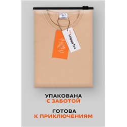 Детская однотонная футболка Happyfox