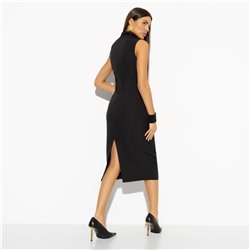 Платье-футляр элегантное, Поцелуй удачи (с манжетами)