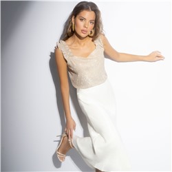 Топ из блестящей ткани, Зажигаю на вечеринке (сияние)