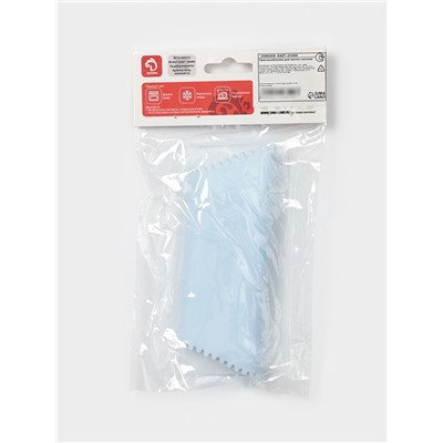 Трубка для чистки чеснока Доляна «Тирик», 12×3.5 см, голубая