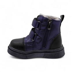 Ботинки демисезонные PV229-1-2 черно синие