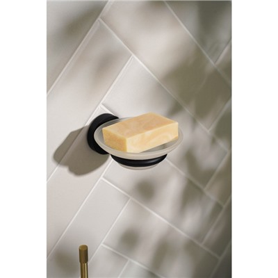 Мыльница настенная Штольц Stölz Loft basic, чёрная