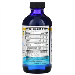 Nordic Naturals, Arctic-D, жир печени трески с лимоном, 237 мл (8 жидких унций)