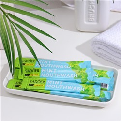 Набор ополаскивателей для рта в стиках со вкусом мяты, 20 шт. по 10 мл