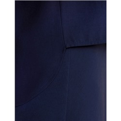 Укороченная блузка с V вырезом из плотного лиоцелла