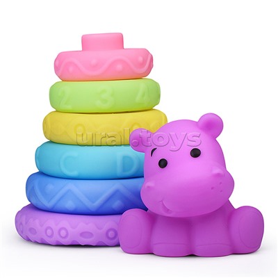 Пирамидка "Бегемот-2" в сетке