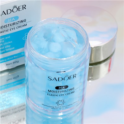 Питательный крем для глаз SADOER с гиалуроновой кислотой, против отечности и морщин, 60 г