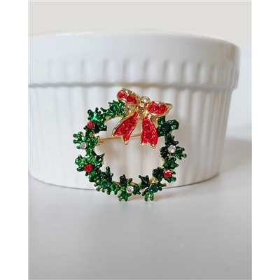 Брошь Новогодний стиль