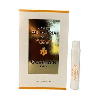 GUERLAIN AQUA ALLEGORIA FORTE MANDARINE BASILIC edp (w) 1ml пробник
