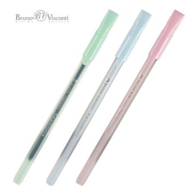 Ручка шариковая 0.5 мм "SmartWrite Zefir" синяя одноразовая 20-0328/03 Bruno Visconti