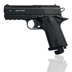 Пистолет пневматический BORNER WC 401 кал. 4.5 мм, 3 Дж, корп. пластик, до 120 м/с