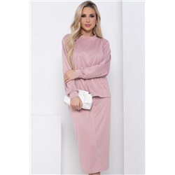 Юбка макси (пыльная роза) Ю8579