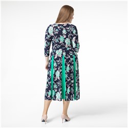 Платье, трикотаж, зеленый