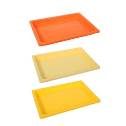 Подносы для заморозки пельменей Альтернатива, пластик, 35.5×25×5.5 см, набор 3 шт., МИКС
