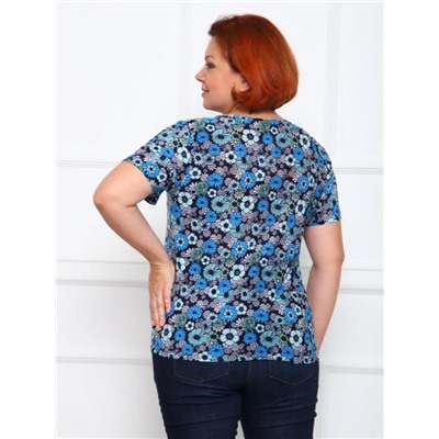 Футболка "Оранжерея" (Голубой)