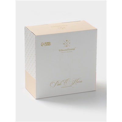 Салатник WY Pink O'hara, фарфор, 600 мл, d=14 см, чёрный