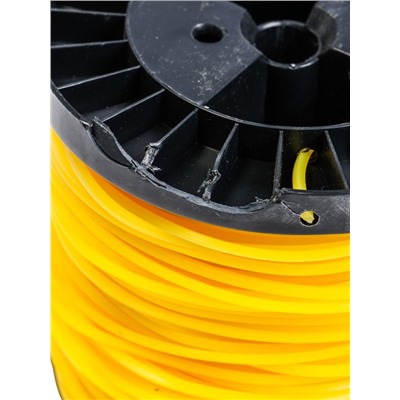 УЦЕНКА Леска для триммера ТУНДРА, сечение квадрат, d=3 мм, 80 м, нейлон