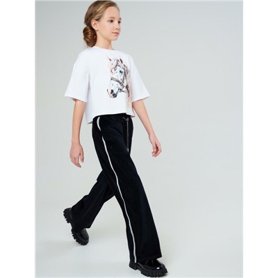 Брюки трикотажные для девочек