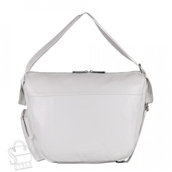 Сумка женская кожаная 18081 white Polina&Eiterou  в Новосибирске