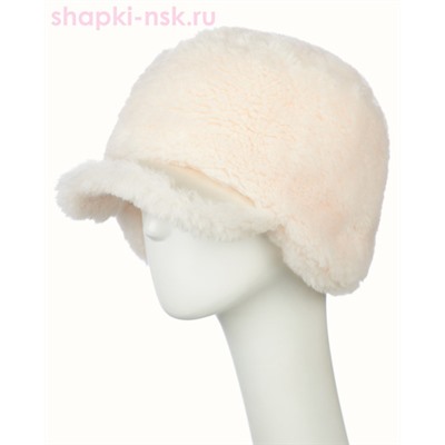 Кристи LevelPro макс шеврон козырек экомех альпака Кубанка женская флис (56-58)