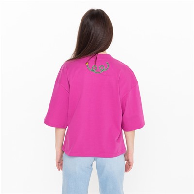 Футболка женская Mark Formelle, цвет фуксия, размер 44