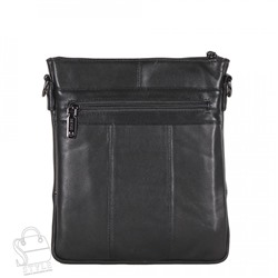 Сумка мужская кожаная 2301Z black Zinimsk