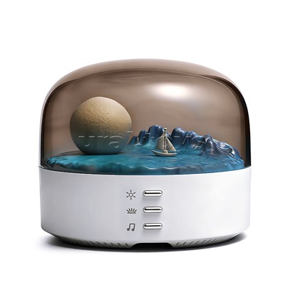 Светильник-колонка "Луна" (с Bluetooth) в коробке