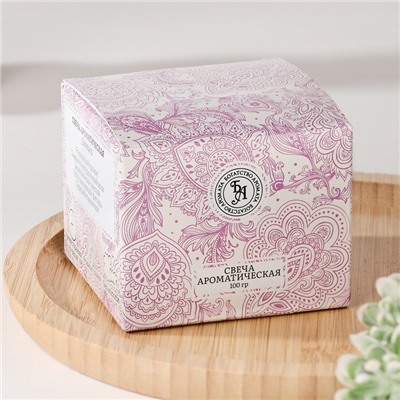 Свеча ароматическая в банке San black fruits, 5×7 см, ежевика