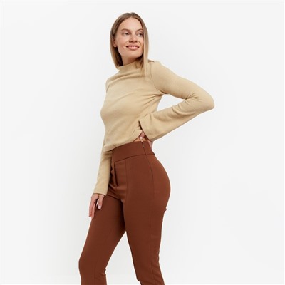 Брюки женские Mark Formelle, цвет шоколадный, размер 48