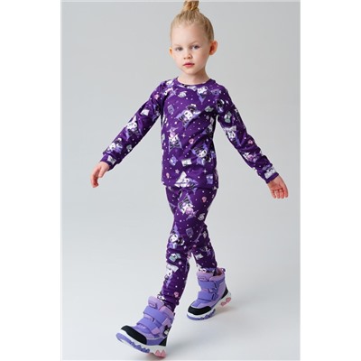 Термокомплект трикот. для девочек PLAYTODAY, 1226893