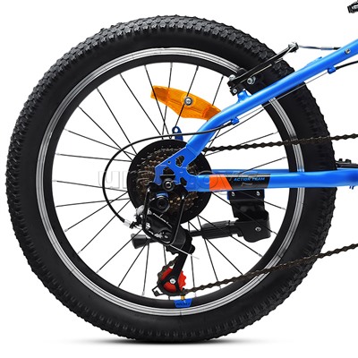 Велосипед 20" Rocket Crux 1.0 , цвет синий, размер 11"