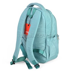 Рюкзак "Modern Concept Soft" подростковый 42x31x20 см (18 л) 500 г, текстильный, 1 отделение на молнии с уплотненным отделением для ноутбука до 15 дюймов и книг, мятный