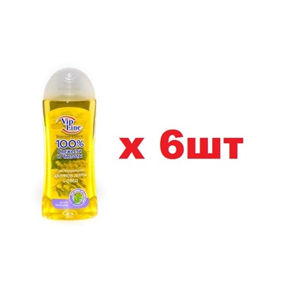 6-2606 Шампунь Vip Line 100% Свежести и чистоты 400г 6шт