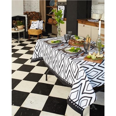 Скатерть «Этель. Марокко», 150×110 ± 3 см, 100% хлопок, репс 210 г/м²