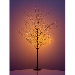 Дерево светодиодное 120 см, 600 LED, постоянное свечение, 30 В, свечение янтарно-белое