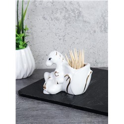 Подставка для зубочисток Лошадь 8 см / B5448 /уп 144/ Символ года 2026