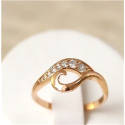 Кольцо позолота  Н01-7135 размер 18 19 19,5