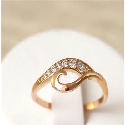 Кольцо позолота  Н01-7135 размер 18 19 19,5