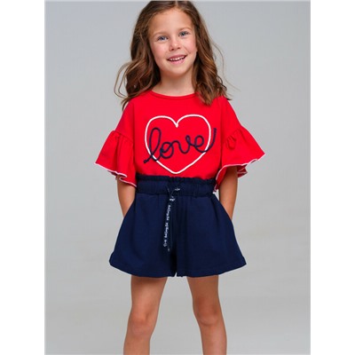 Шорты трикотажные для девочек, 2 шт в комплекте