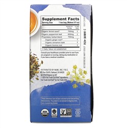 Numi Tea, Organic, Congest Away, Caffeine Free, 16 Non-GMO Tea Bags, 1.13 oz (32 g)