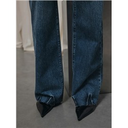 Актуальная коллекция CONTE CON-842 Джинсы relaxed из eco-friendly денима с уникальной варкой по низу