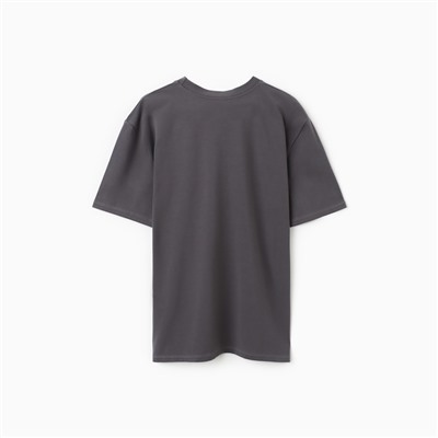 Футболка женская Little Secret, тёмно-серая, размер ONE SIZE (42-46)