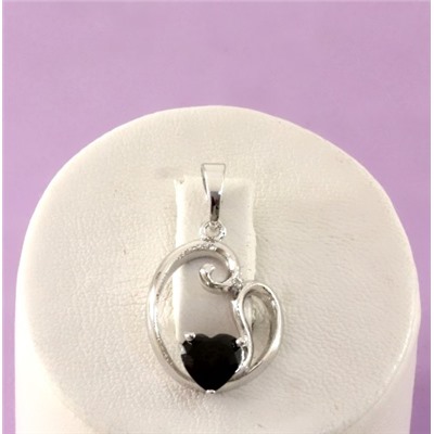 Кулон родий Н01-5543