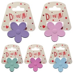 Заколка для волос "КРАБИК" 5 см 1 шт 5 цветов 2-718/46 DecoreMe