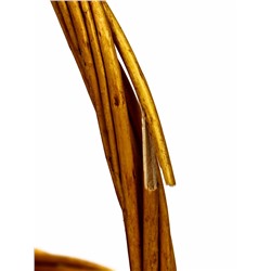 УЦЕНКА Корзина плетеная (ива): 38×27хH14хHH37, 1 шт., натуральный