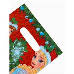 Пакет подарочный, полиэтилен, «С Новым годом», 20×30 см