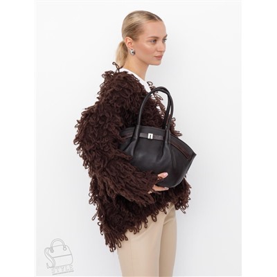 Сумка женская кожаная 2346-2Y coffee Polina&Eiterou