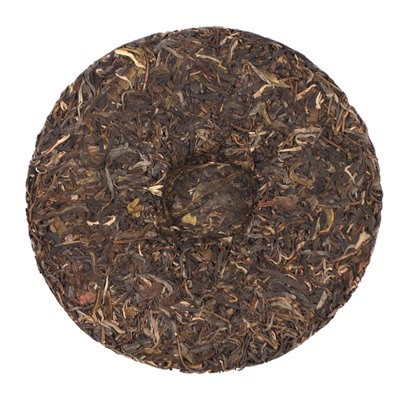 Чай зелёный китайский «Шен Пуэр Мэнсун», Мэнхай, 2022 г, блин, 357 г