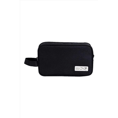Kristaller Косметичка дорожная мужская Travel Have a good trip, чёрный KRISTALLER, 1111137